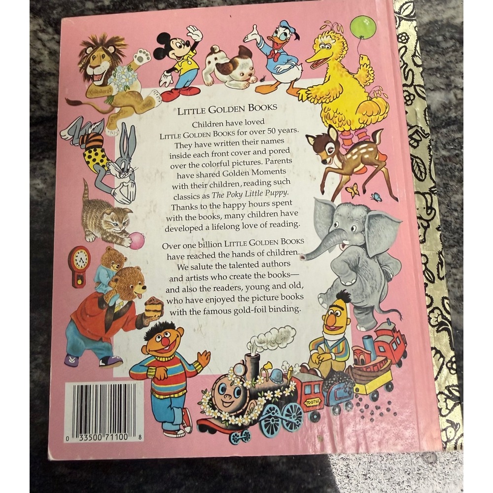 Vintage Little Golden Book Disney The Little Mermaid Ariels Underwater Adventure - Picture 4 of 4